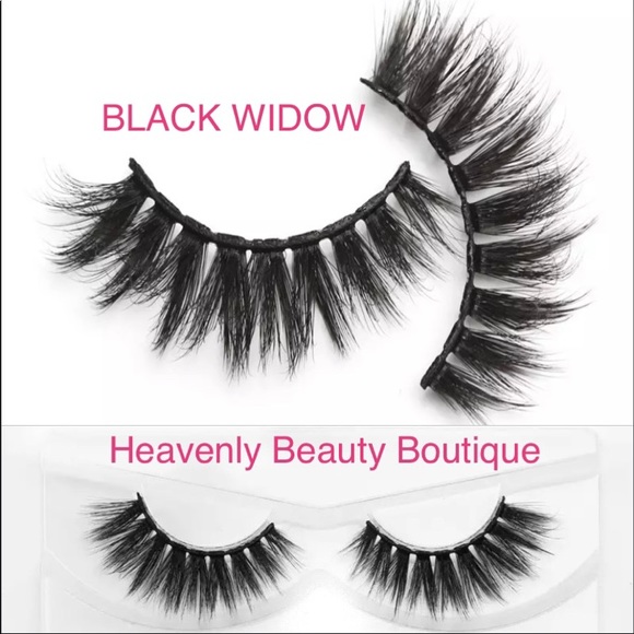 14mm Mink Eyelashes - Black Widow - Picture 2 of 7